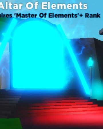 Roblox Ninja Legends Elements