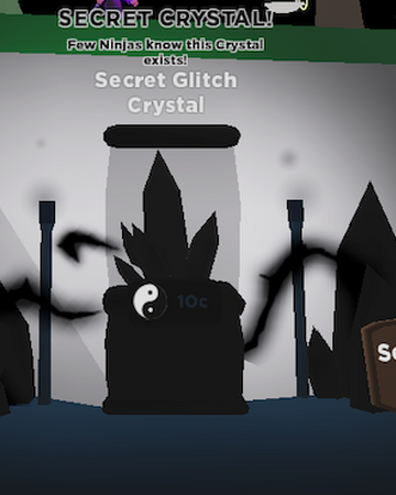 Secret Glitch Crystal Roblox Ninja Legends Wiki Fandom