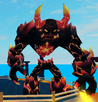 Ancient Magma Boss Roblox Ninja Legends Wiki Fandom - codes for ninja legends on roblox 2020