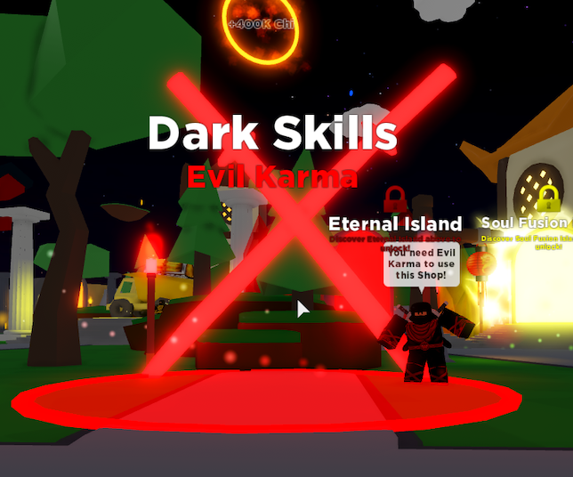 Roblox Ninja Legends Dark Karma