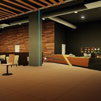 Cafe Worker Roblox Pacifico 2 Wiki Fandom - roblox office background