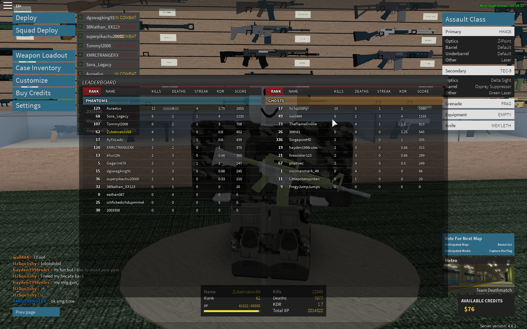 Modded phantom forces roblox