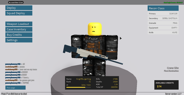 Image - Stats.png | Phantom Forces Wiki | FANDOM powered ...