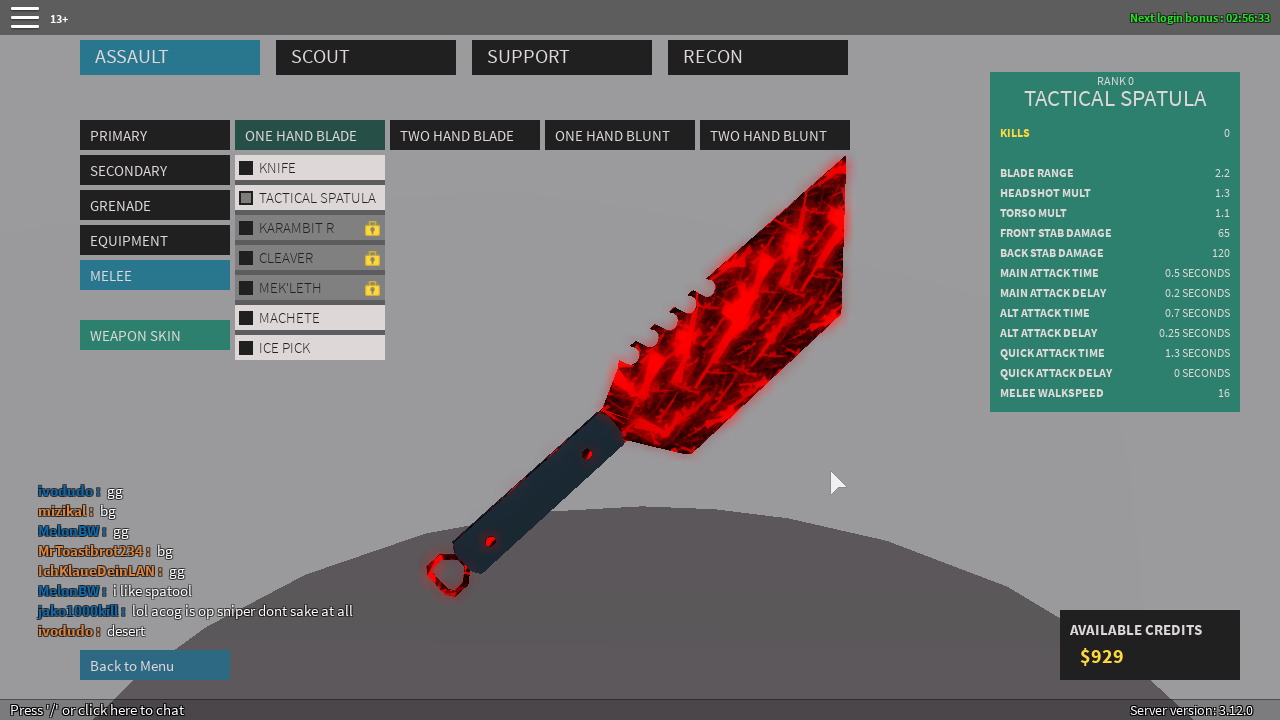 Roblox Phantom Forces How To Get Melee Weapons | All ...