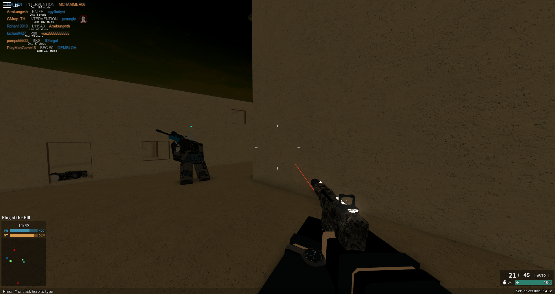 Roblox Phantom Forces Aimbot Glitch