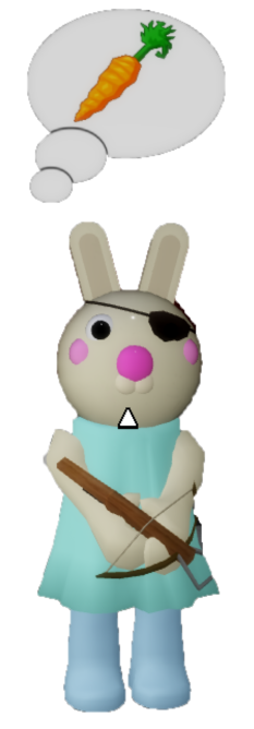 Bunny Piggy Roblox Coloring Pages