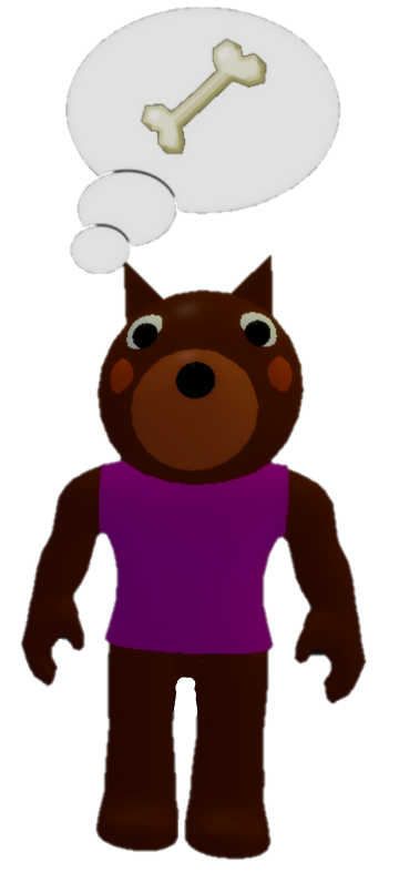 Doggy Friendly Npc Roblox Piggy Wikia Wiki Fandom - dibujos de bunny de piggy roblox