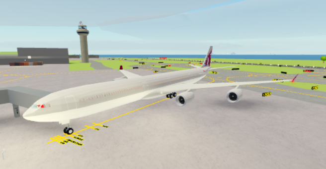 qatar airways a340 600 roblox