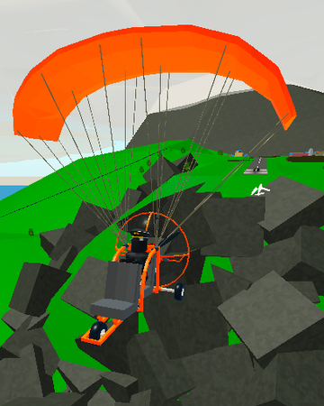 Paratrike Roblox Pilot Training Flight Plane Simulator Wiki Fandom - roblox parachute gear