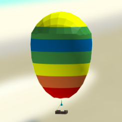 Roblox World Tour Hot Air Balloon