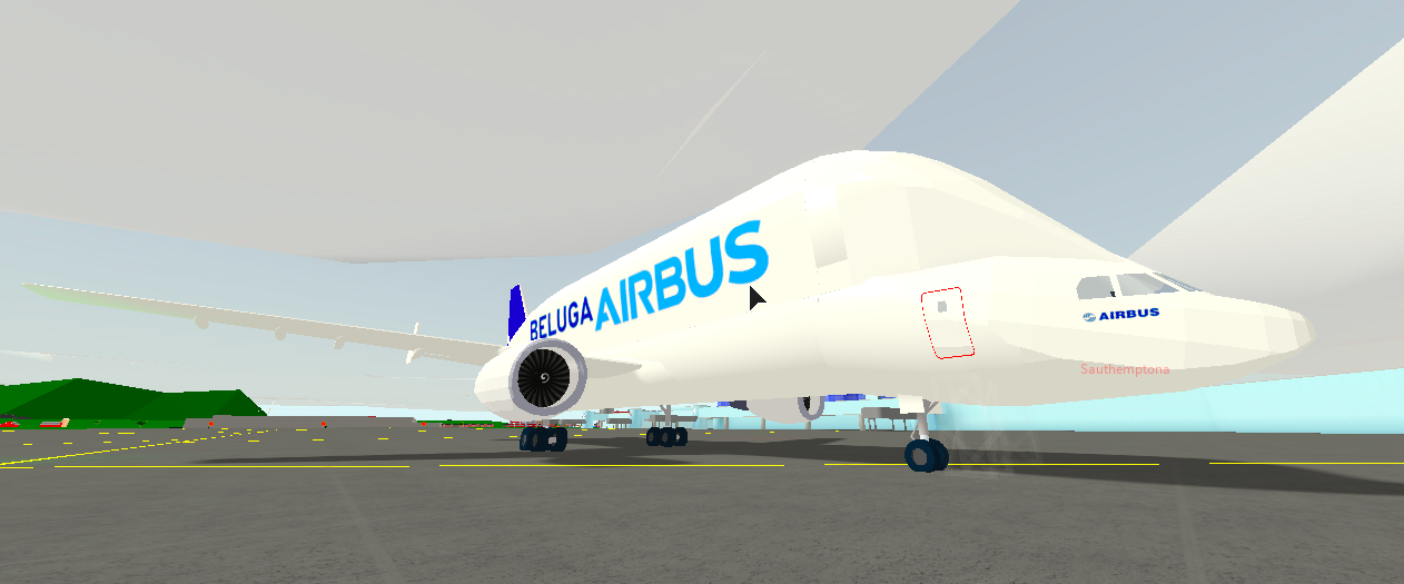 Airbus Beluga Roblox Pilot Training Flightplane Simulator - 