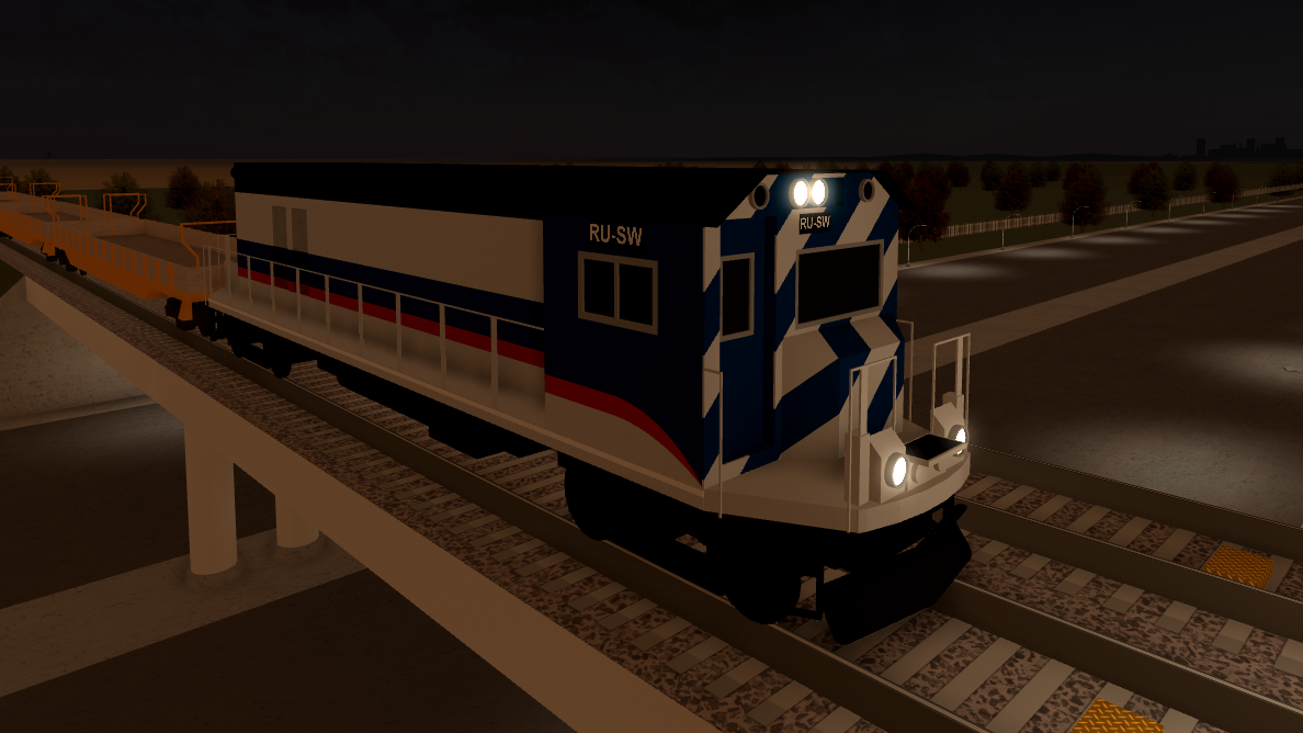 Maintenance Hauler Roblox Rails Unlimited Official Wiki - the guy with the robux on the train tracks is a roblox noob