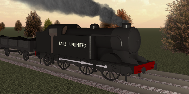 The Night Flyer Roblox Rails Unlimited Official Wiki Fandom - steam train roblox