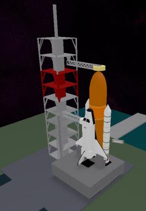 Space Shuttle Roblox Rocket Tester Wiki Fandom - roblox space station roblox