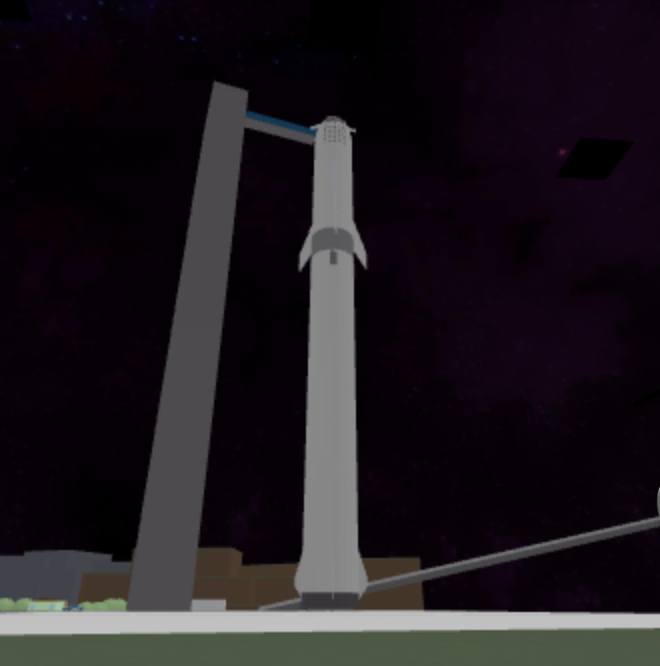 Big Falcon Rocket Roblox Rocket Tester Wiki Fandom - project 1 under construction roblox