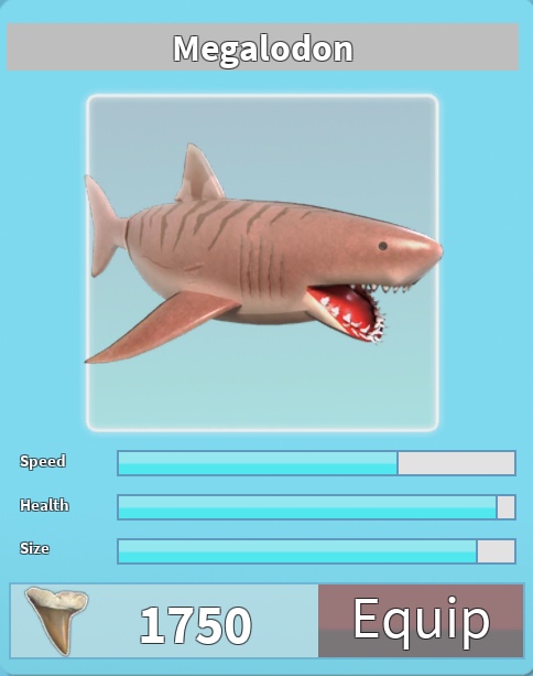 Megalodon Roblox Shark Bite Wiki Fandom Powered By Wikia - 