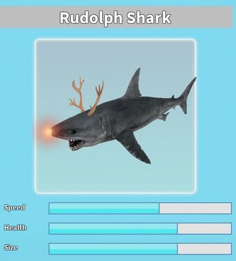 Rudolph Shark Roblox Shark Bite Wiki Fandom