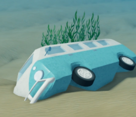Sunken Camping Van Easter Egg Roblox Shark Bite Wiki Fandom