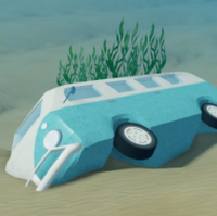 Sunken Camping Van Easter Egg Roblox Shark Bite Wiki Fandom