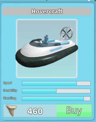 Hovercraft Roblox Shark Bite Wiki Fandom - win every game sharkbite roblox never get hit by a shark again