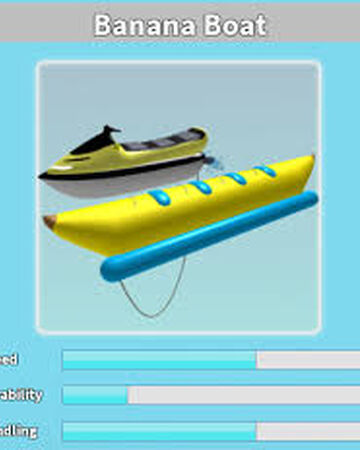 Banana Boat Roblox Shark Bite Wiki Fandom