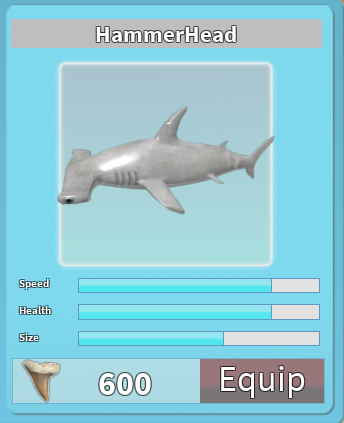 Hammerhead Roblox Shark Bite Wiki Fandom Powered By Wikia - 