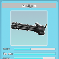 Minigun Roblox Shark Bite Wiki Fandom