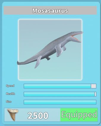 Mosasaurus Roblox Shark Bite Wiki Fandom - roblox shark bait game
