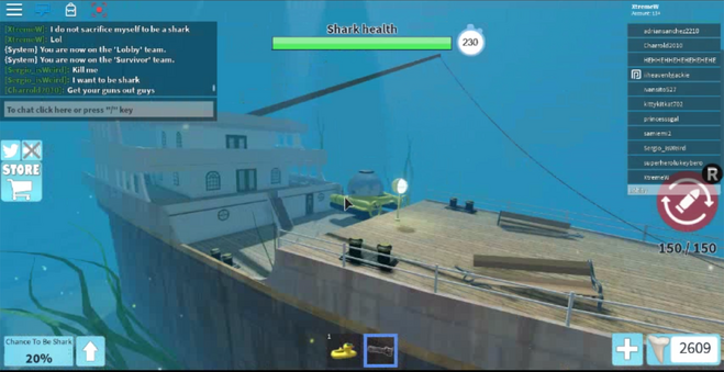 sunken
