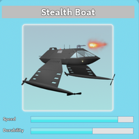 Stealth Boat Roblox Shark Bite Wiki Fandom