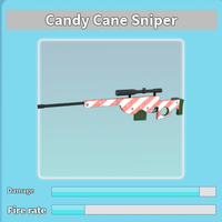 Candy Cane Sniper Roblox Shark Bite Wiki Fandom
