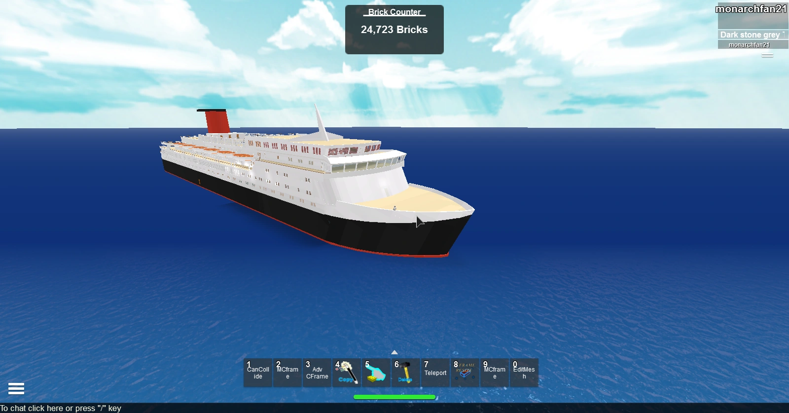 Roblox cruise