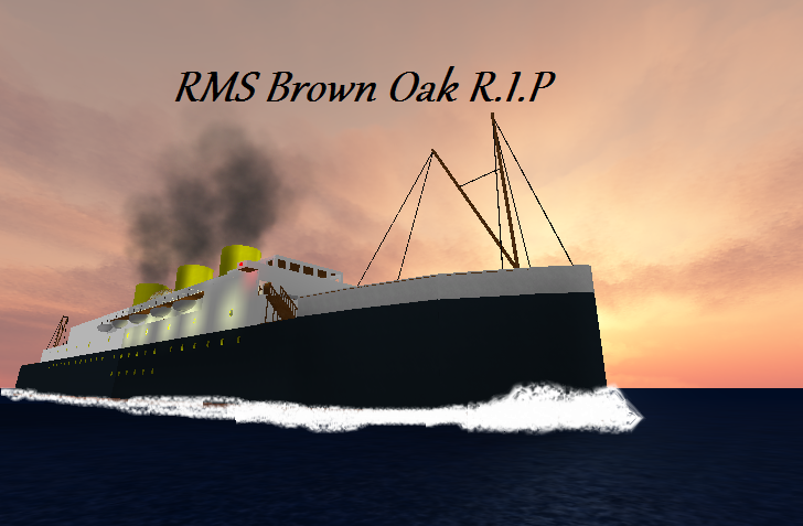 Rms Brown Oak Roblox Shipping Industry Wiki Fandom - roblox poseidon sinking