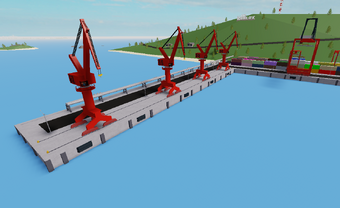 Bulk Cranes Shipping Lanes Wiki Fandom - roblox crane