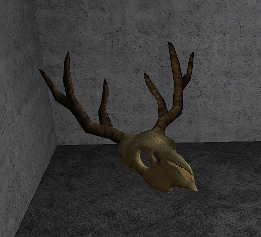 Wendigo Skull Site 76 Wiki Fandom - roblox deer skull mask