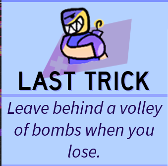 Last Trick Perk Roblox Super Bomb Survival Wiki Fandom - 