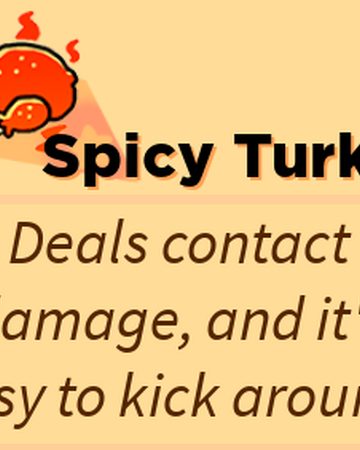 Spicy Turkey Roblox Super Bomb Survival Wiki Fandom - hallow wings roblox super bomb survival wiki fandom