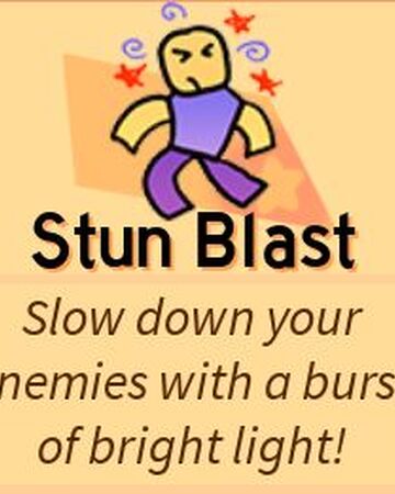 Stun Blast Roblox Super Bomb Survival Wiki Fandom - defensive skills roblox super bomb survival wiki fandom