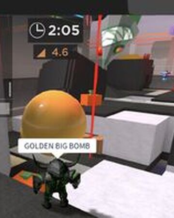 Golden Mega Bomb Roblox Super Bomb Survival Wiki Fandom - run bomb roblox