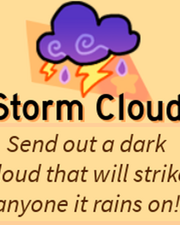 Storm Cloud Roblox Super Bomb Survival Wiki Fandom - super bomb survival map cliffburgh roblox