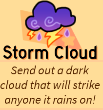 Storm Cloud Roblox Super Bomb Survival Wiki Fandom - thunderclouds roblox
