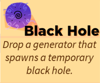 Black Hole Roblox Super Bomb Survival Wiki Fandom - roblox generator circle