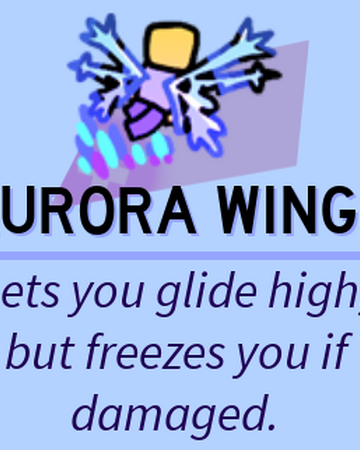 Aurora Wings Roblox Super Bomb Survival Wiki Fandom