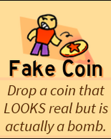 Fake Coin Roblox Super Bomb Survival Wiki Fandom - roblox fake login page a c i