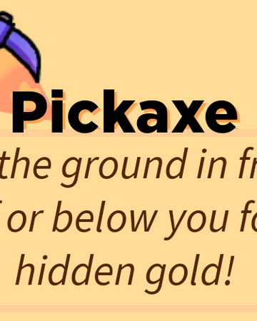 Pickaxe Roblox Super Bomb Survival Wiki Fandom - roblox super bomb survival wiki fandom