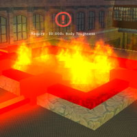 Lava Bath Roblox Super Power Training Simulator Wiki Fandom