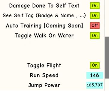 Menu Roblox Super Power Training Simulator Wiki Fandom - 