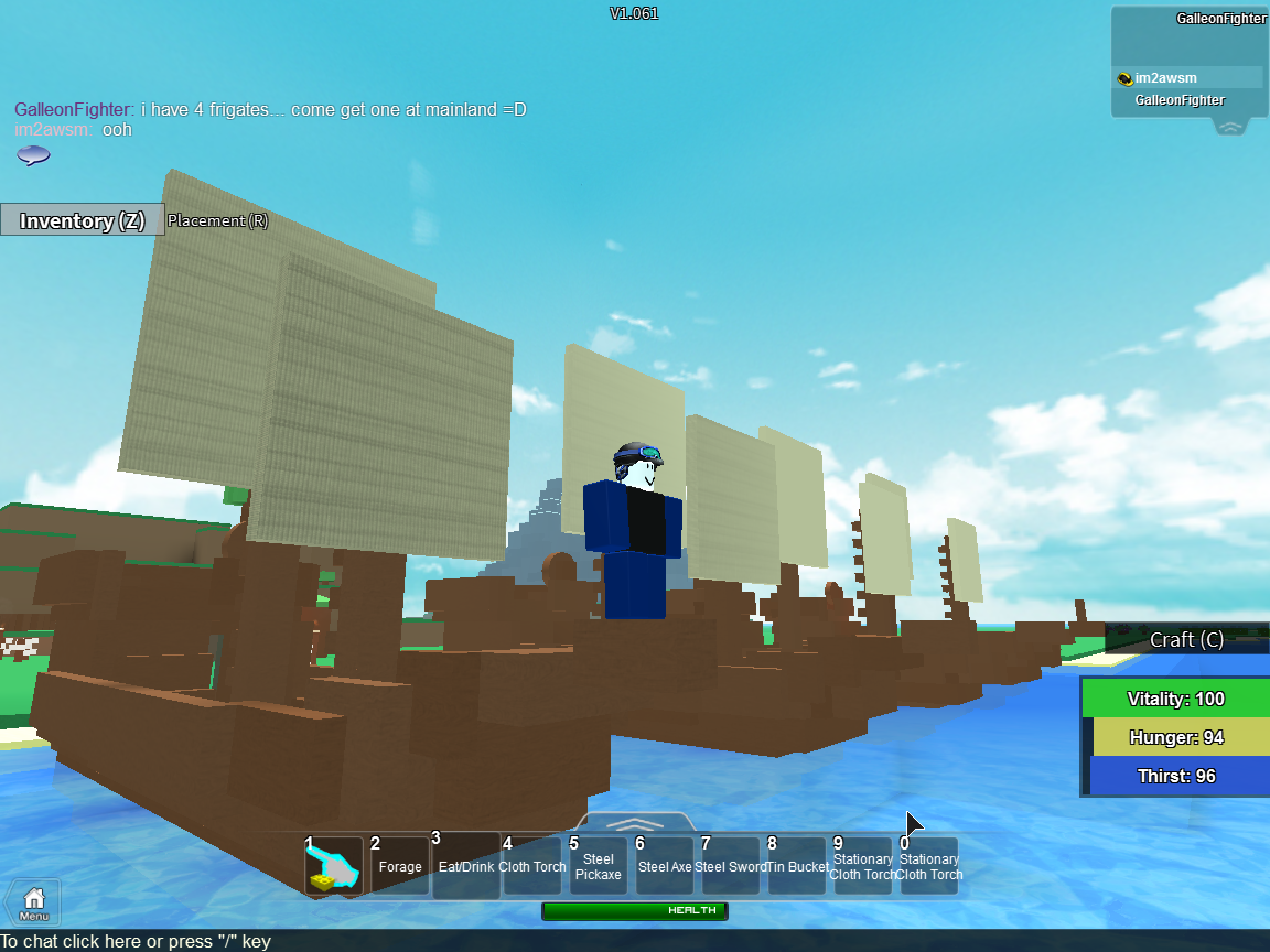 Sails Roblox Survival Beginnings Wiki Fandom - games like survival beginnings roblox