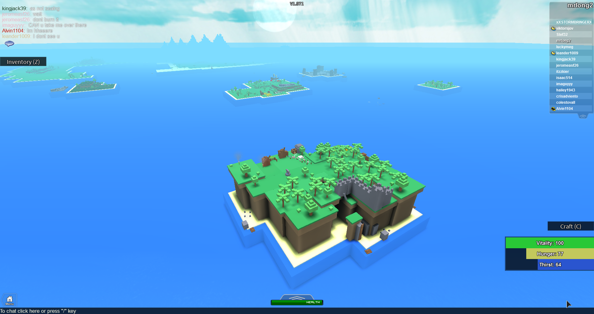 Roblox Island Survival