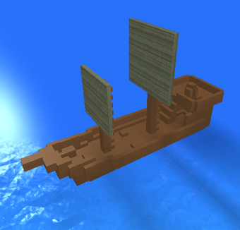 Frigate Roblox Survival Beginnings Wiki Fandom - roblox survival beginnings crafting boats youtube